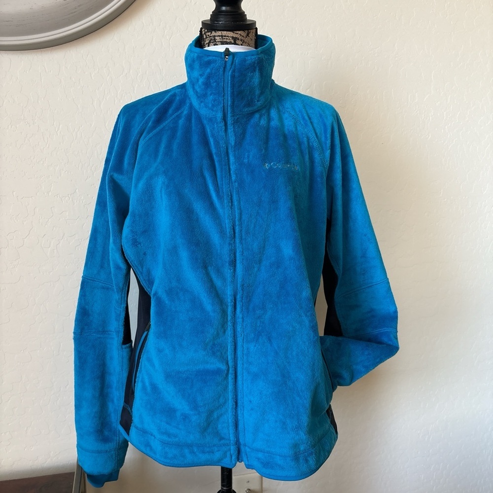 Columbia Women's Vibrant Blue Ski Jacket. XL